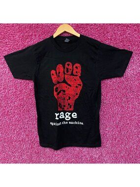 Rage Against The Machine Red Fist Graphic T-Shirt Small